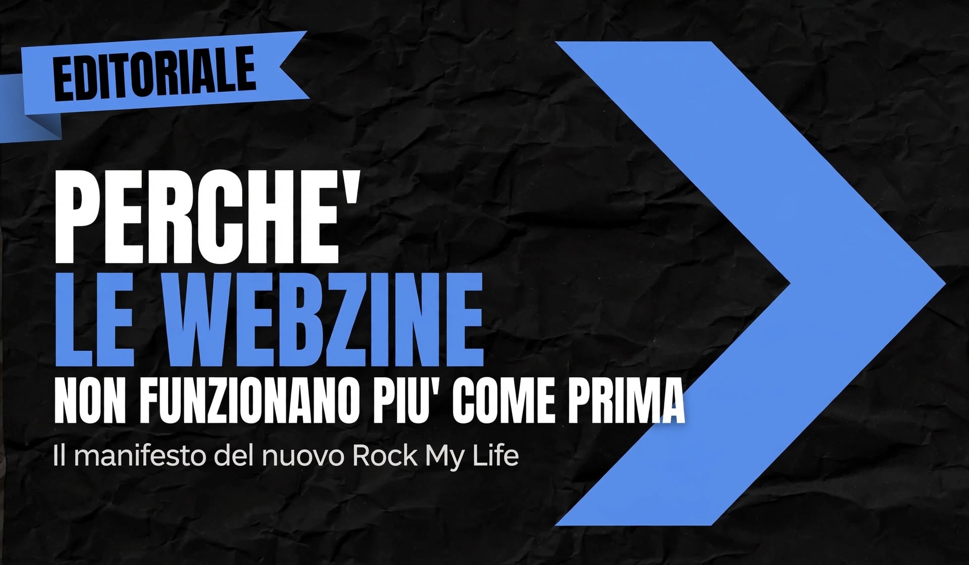 webzine musicali non funzionano più